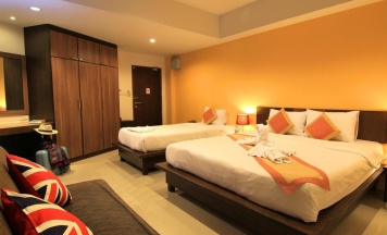 Четырёхместный номер Deluxe в Cool Residence