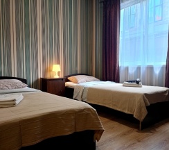 Стандартный двухместный номер с 2 односпальными кроватями в Морской