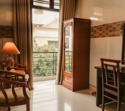 Двухместный номер Standard двуспальная кровать в Tribee Kinh Hostel & Bar