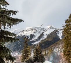 двухкомнатный с балконом в Панорама Архыз