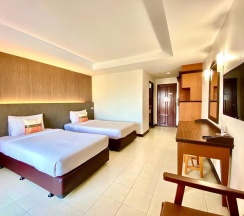 Двухместный номер Deluxe 2 отдельные кровати в Piyada Residence Powered By TecHotels