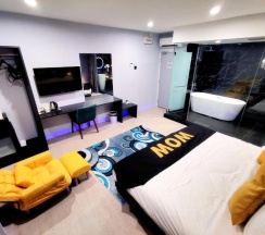 Двухместный номер Deluxe двуспальная кровать в WOW Hotel Penang