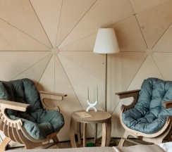 2-х местное размещение в домике Вуд-вуд с завтраком в Green Point