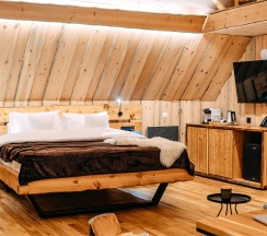 АРК-шале ПРЕМИУМ DBL в Titovka arctic river park