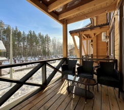 Квартира в Апартаменты на ГЛК Солнечная долина, Sunny Valley, шале 8, этаж 1, апартамент 828