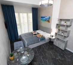 Апартаменты студия в MOKO Apartments на улице Народного ополчения