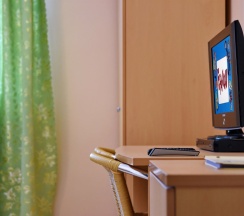 Двухместный полулюкс двуспальная кровать в Глафировка лэнд