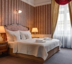 Двухместный полулюкс двуспальная кровать в Hotel Praga 1885