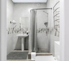 Двухместный семейный номер Comfort с балконом (двуспальная кровать) в Графская поляна