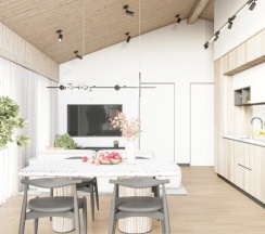 Коттедж с 3 комнатами в Плавное течение