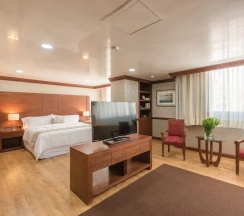 Двухместный Люкс Master (двуспальная кровать) в Suites Perisur Apartamentos Amueblados