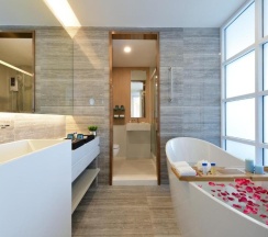 Двухместный люкс Presidential с балконом двуспальная кровать в Centre Point Prime Hotel Pattaya