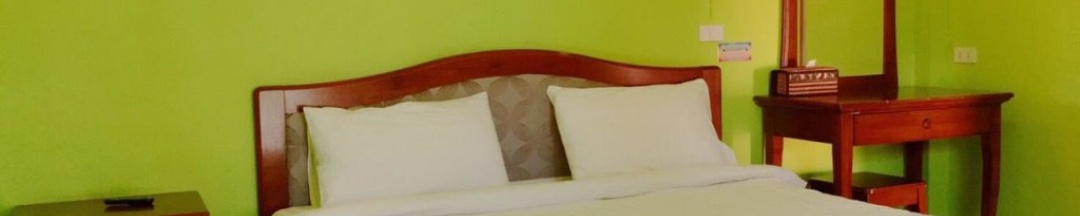 Двухместная вилла двуспальная кровать в Kiangchan Resort