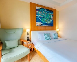 Двухместный номер Pinnacle двуспальная кровать в Pinnacle Lumpinee Park Hotel