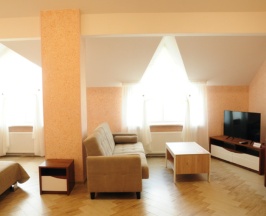 Джуниор сюит с широкой кроватью и   диваном в Озёрная