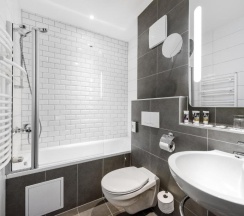 Двухместный номер Superior двуспальная кровать в Mercure Budapest City Center Hotel