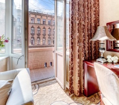 Делюкс с балконом - 3 этаж в Akyan St. Petersburg