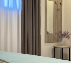 Комната комфорт с 1 двуспальной кроватью в Элит