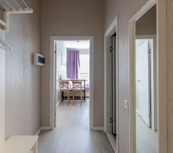 Номер-студио c французским  балконом в Park in Pulkovo