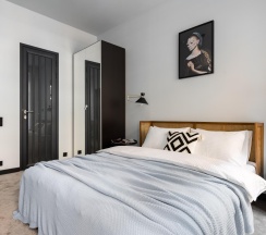Апартаменты комфорт №2 с 1 двуспальной кроватью в Dostoevsky Apartments (Апартаменты Достоевского)
