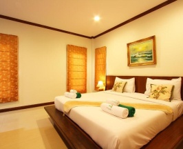 Двухместная вилла Deluxe 2 отдельные кровати в The Green Beach Resort