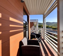 Трехместный Комфорт с террасой в Лоза Хутор