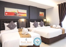 Трёхместный номер Deluxe в Picnic Hotel Bangkok