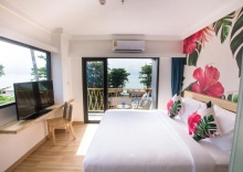 Двухместный номер Deluxe с видом на море двуспальная кровать в Lub d Koh Samui Chaweng Beach - Hostel