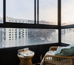 Апартаменты улучшенные в Satin Home Apart