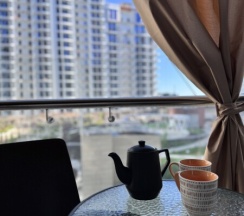 Студия с балконом в ЖК "Sun Hills Ольгинка" в Метрикс Девелопмент