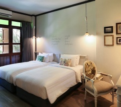 Двухместный номер Mattanee Premier 2 отдельные кровати в The Raweekanlaya Hotel Bangkok