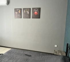 Двухместные апартаменты студия № 4 (двуспальная кровать) в Art-hotel Nataliia (Арт Наталия) на улице Сергиевская