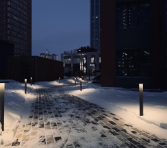 1-комнатные апартаменты улучшенные №114 в Hugge Place