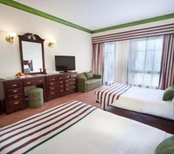 Двухместный номер с видом на сад (2 отдельные кровати) в Отель Ali Baba Palace