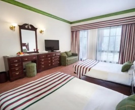 Двухместный номер with side sea view (2 отдельные кровати) в Отель Ali Baba Palace
