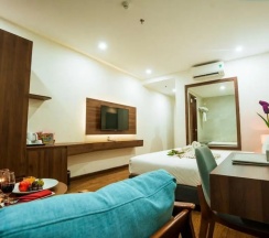 Двухместный номер Deluxe (двуспальная кровать) в Capecia Danang Hotel & Apartment