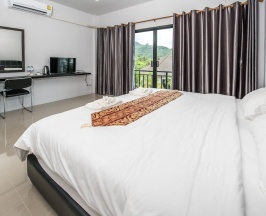 Одноместный номер Standard односпальная кровать в Mr. T Kamala Room
