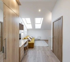 Студия с Мансардными окнами в Кarl House