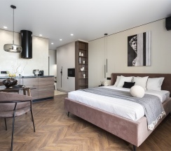 Студия на ул. Лазурная, 32 (Объект №57, этаж 7) в Hugge Place