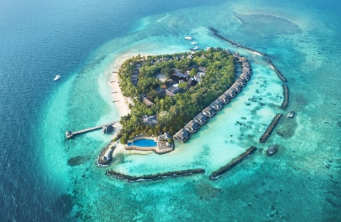 Мальдивы, Остров Хембаду: Курортный отель Taj Coral Reef Resort & Spa Maldives A Premium All Inclusive Resort