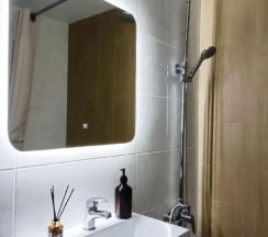 Двухместные апартаменты c 1 комнатой (двуспальная кровать) в Квартира Уютная однокомнатная