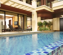 Люкс с бассейном с 2 комнатами с видом на море в Отель Mövenpick Phuket Bangtao