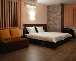 Двухместный номер Deluxe с балконом 2 отдельные кровати в Bon Bon Hotel