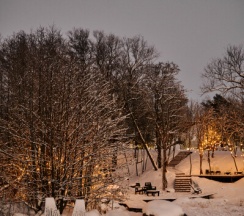 Глэмп №5 уединенный на берегу в Vyborg Bay