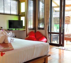 Двухместный номер Deluxe двуспальная кровать в Khaothong Terrace Resort & Restaurant
