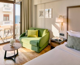 Двухместный номер Premium с частичным видом на море 2 отдельные кровати в Electra Palace Thessaloniki