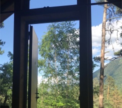 Шале 4. Четырёхместный номер комфорт с видом на горы в Белый волк