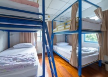 Кровать в общем номере в NTY Hostel BKK Airport