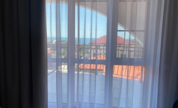 Стандарт Doble room с видом на море и бассейн в Amore