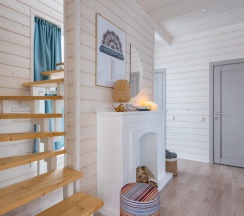 Барнхаус Яхрома (оснащение дома, стоимость банного чана и бани см. Подробнее) в Dacha